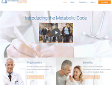 Tablet Screenshot of metaboliccode.com